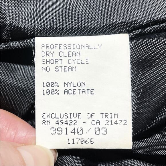 JESSICA MCCLINTOCK GUNNE SAX Vtg Y2K Strapless Sequin Cocktail Mini Dress Size 6 - Picture 9 of 9